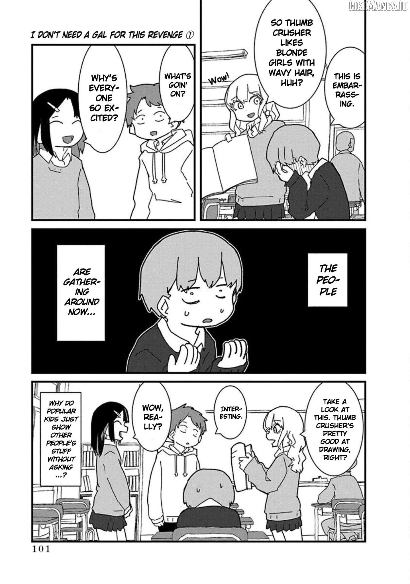 Kono Fukushuu ni Gyaru wa Iranai Chapter 7 page 5