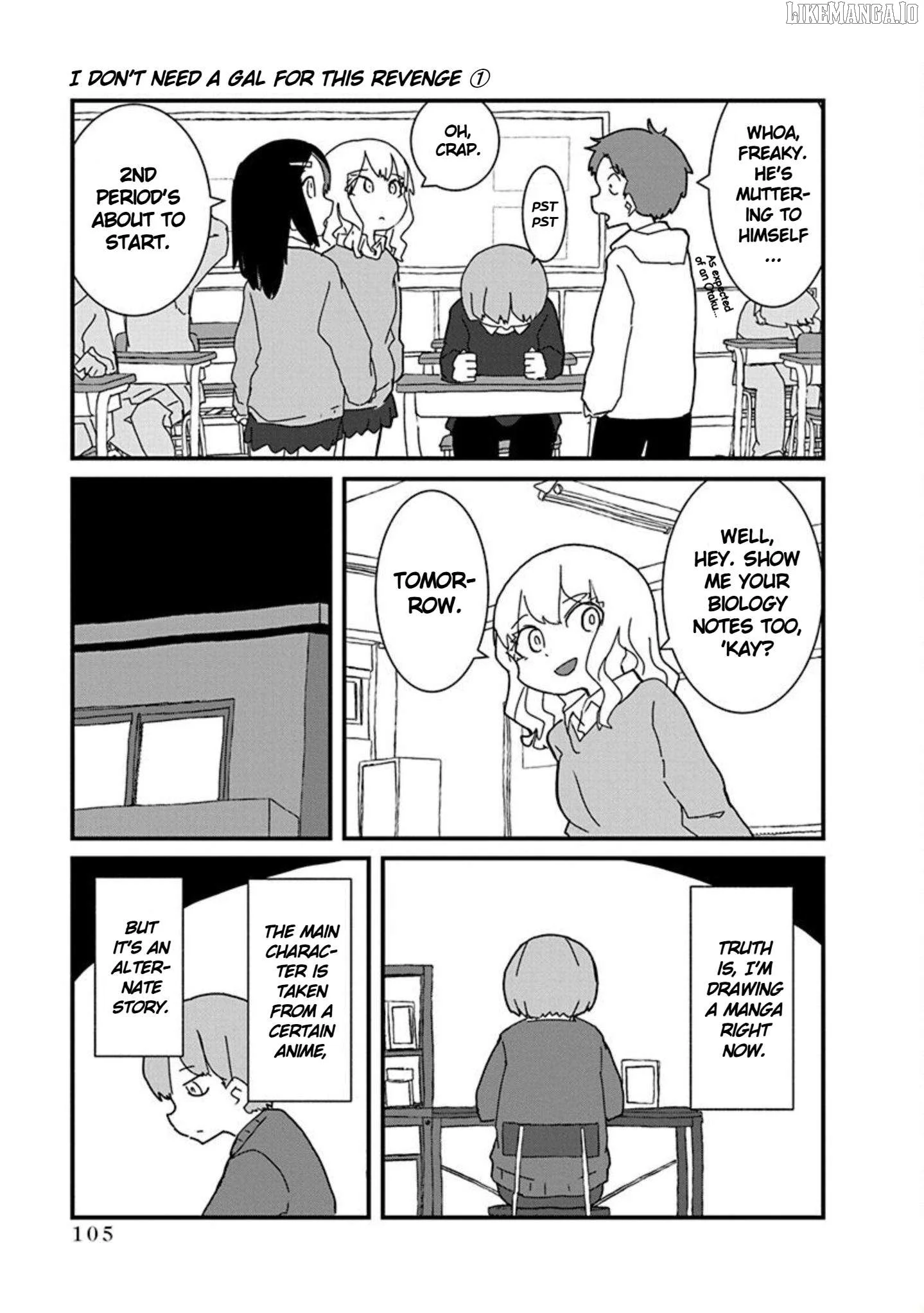 Kono Fukushuu ni Gyaru wa Iranai Chapter 7 page 9