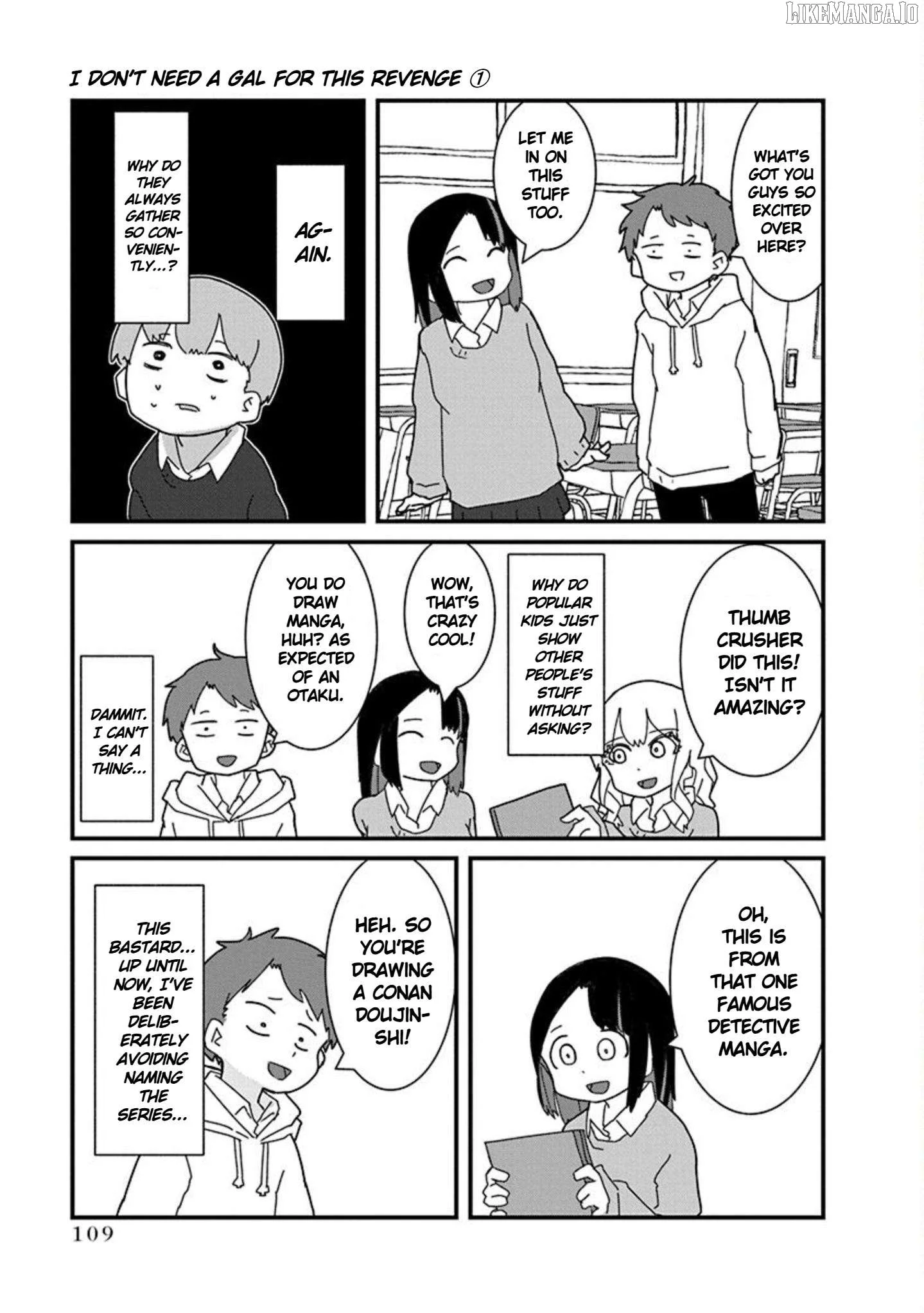 Kono Fukushuu ni Gyaru wa Iranai Chapter 7 page 13