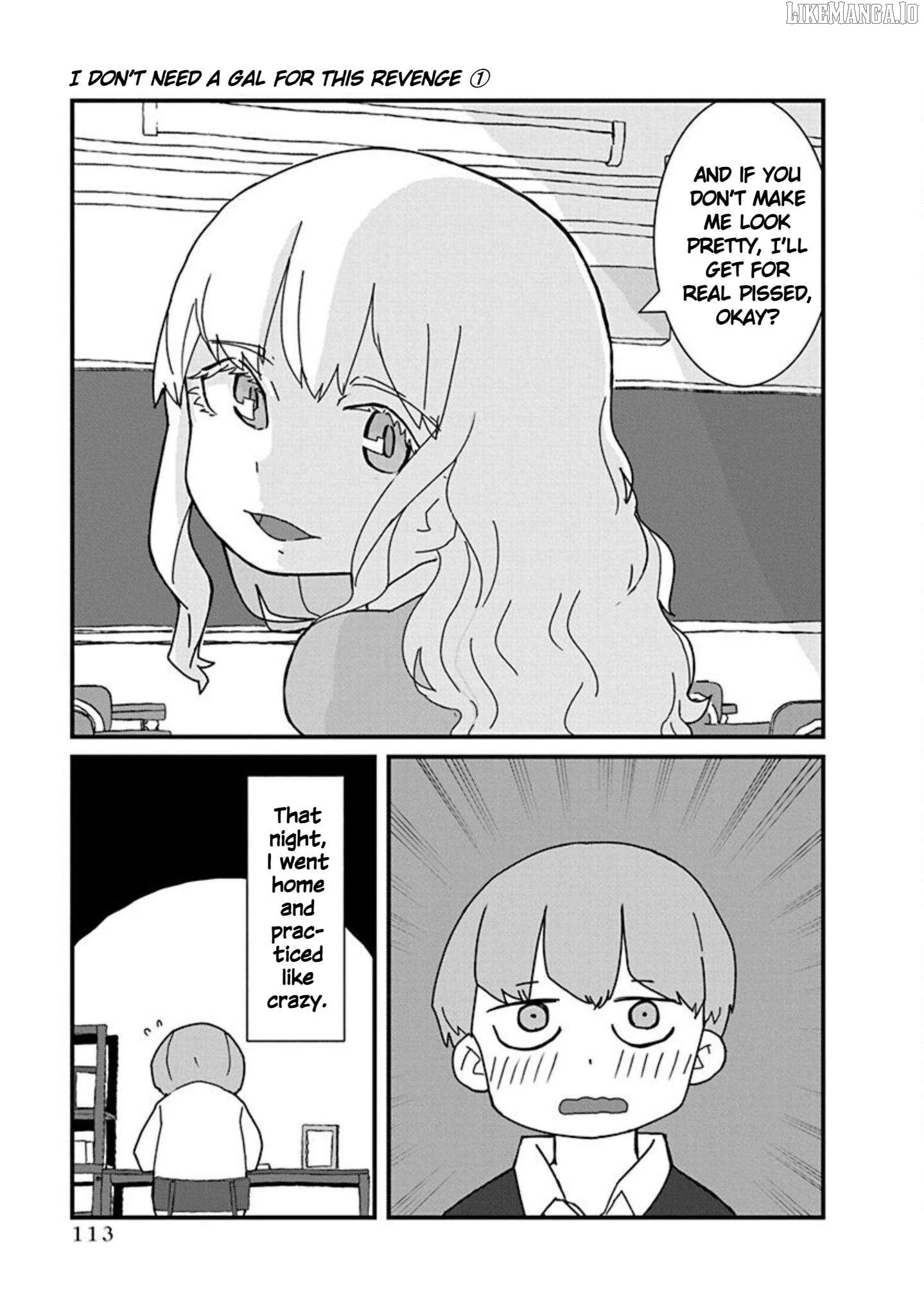 Kono Fukushuu ni Gyaru wa Iranai Chapter 7 page 17
