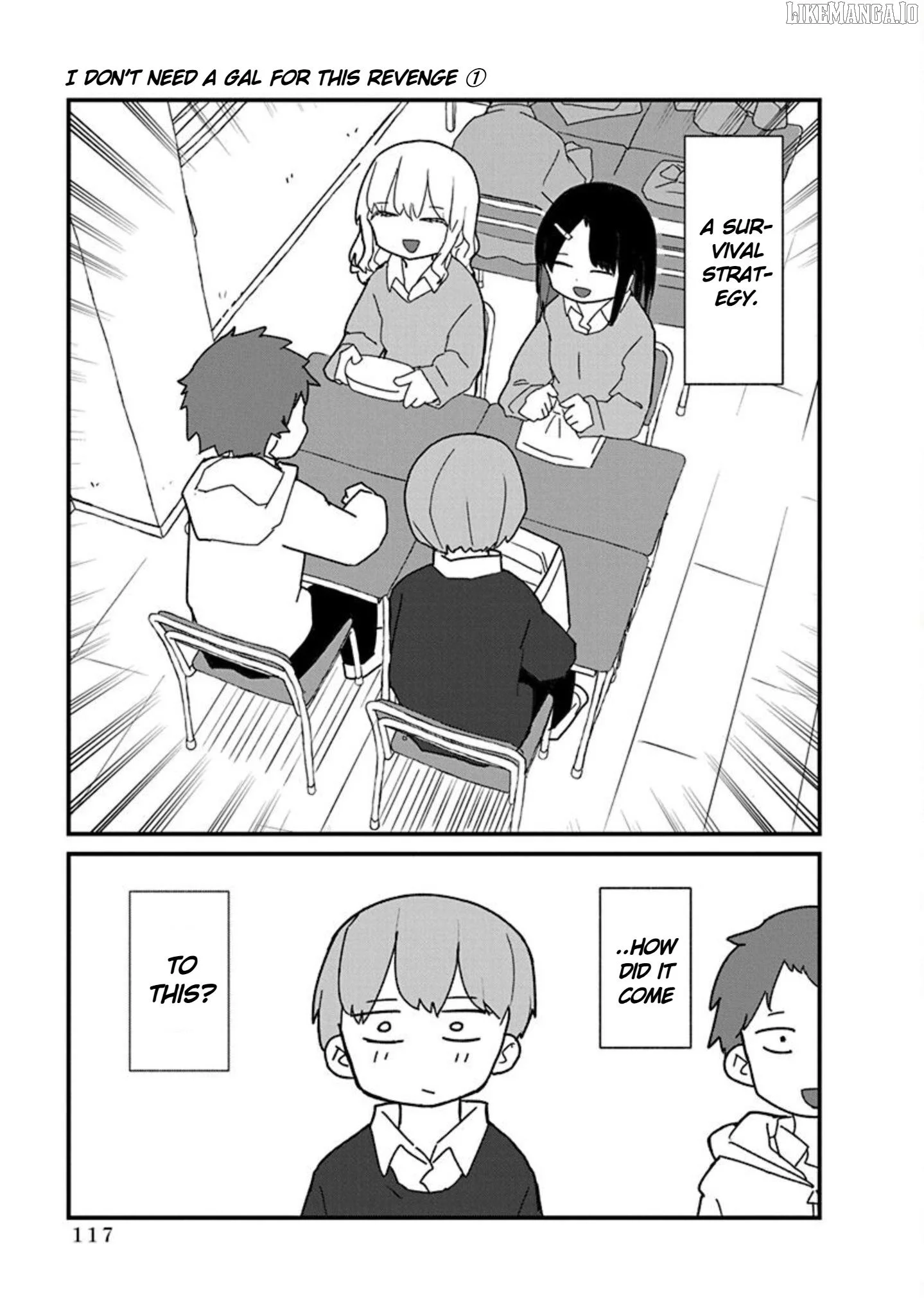 Kono Fukushuu ni Gyaru wa Iranai Chapter 8 page 3
