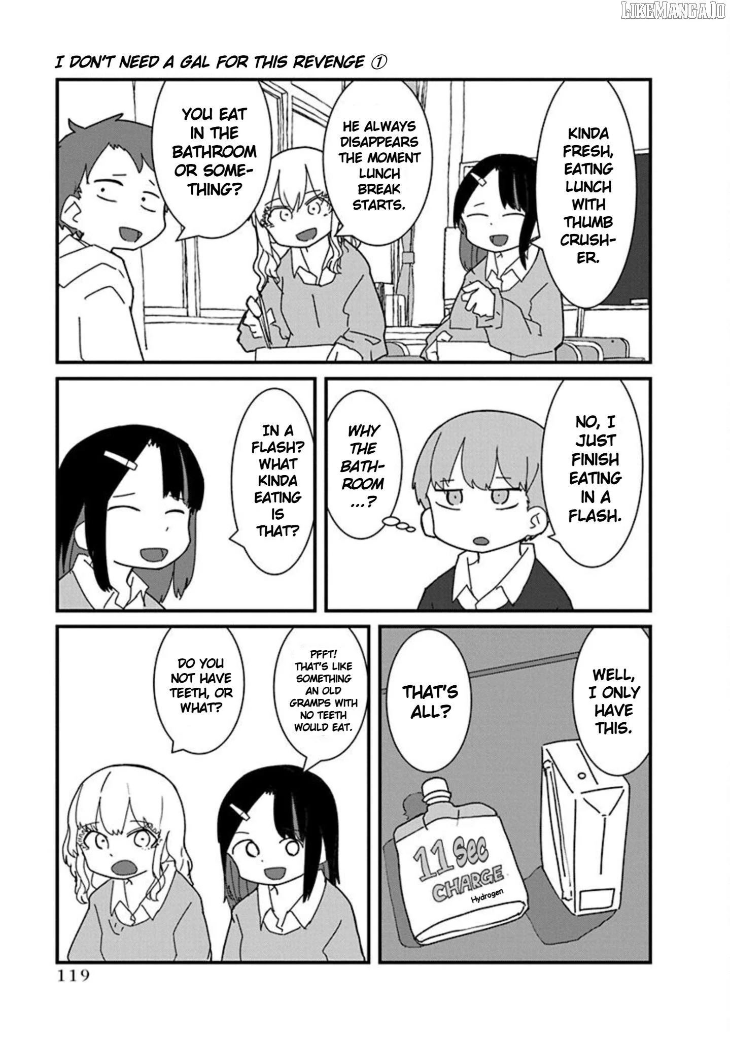Kono Fukushuu ni Gyaru wa Iranai Chapter 8 page 5