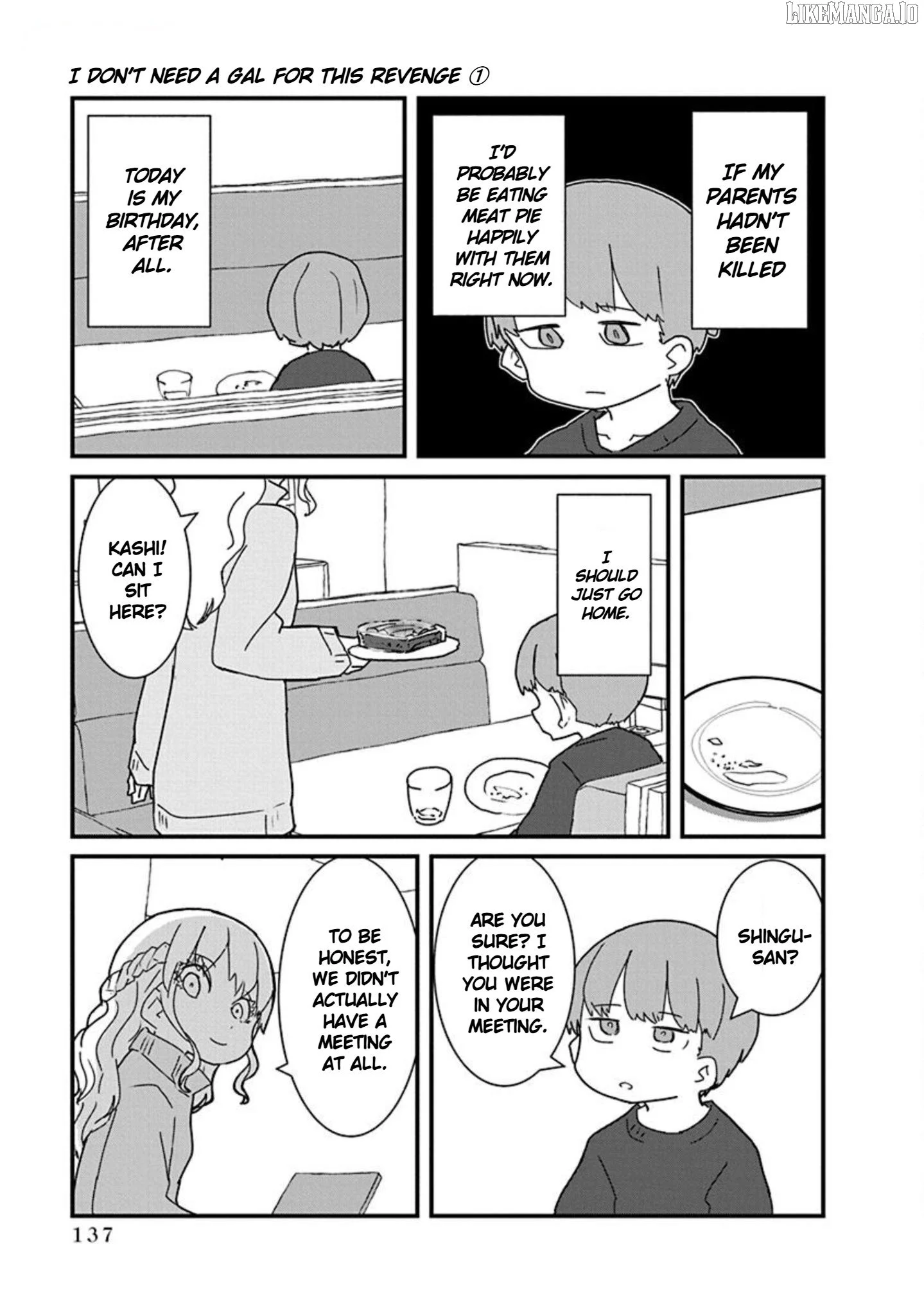 Kono Fukushuu ni Gyaru wa Iranai Chapter 9 page 9