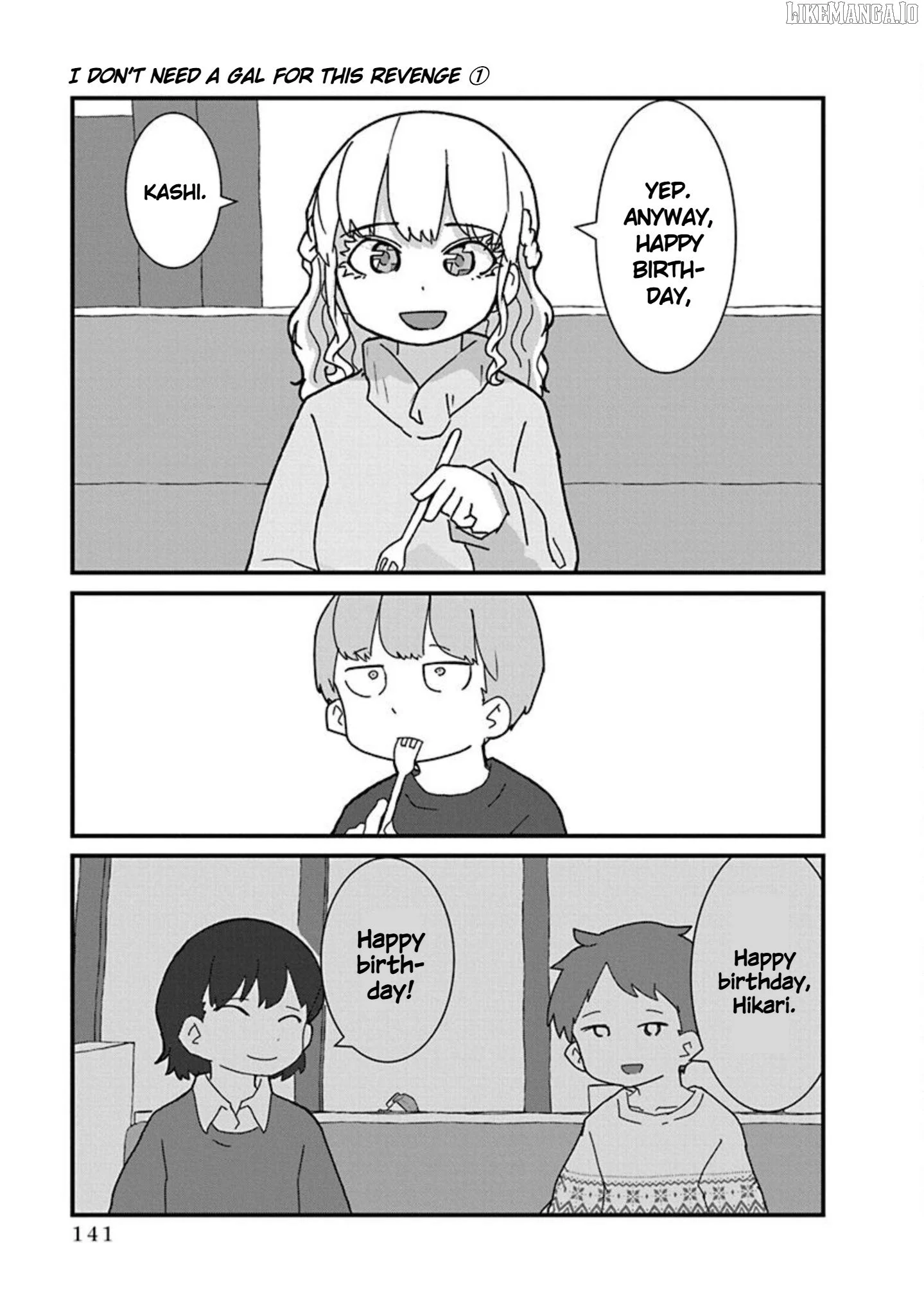 Kono Fukushuu ni Gyaru wa Iranai Chapter 9 page 13