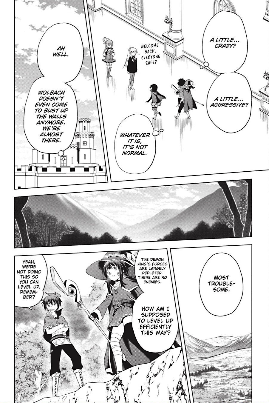Kono Subarashii Sekai ni Shukufuku o! Chapter 100 page 14