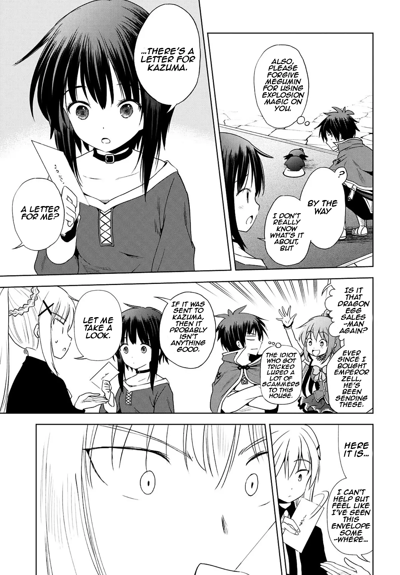 Kono Subarashii Sekai ni Shukufuku o! Chapter 104 page 4