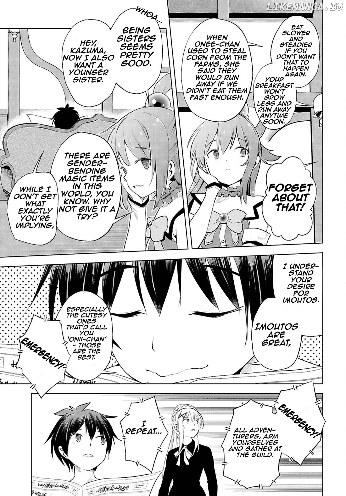 Kono Subarashii Sekai ni Shukufuku o! Chapter 126 page 16