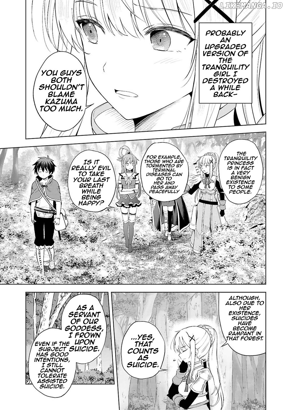 Kono Subarashii Sekai ni Shukufuku o! Chapter 127 page 4