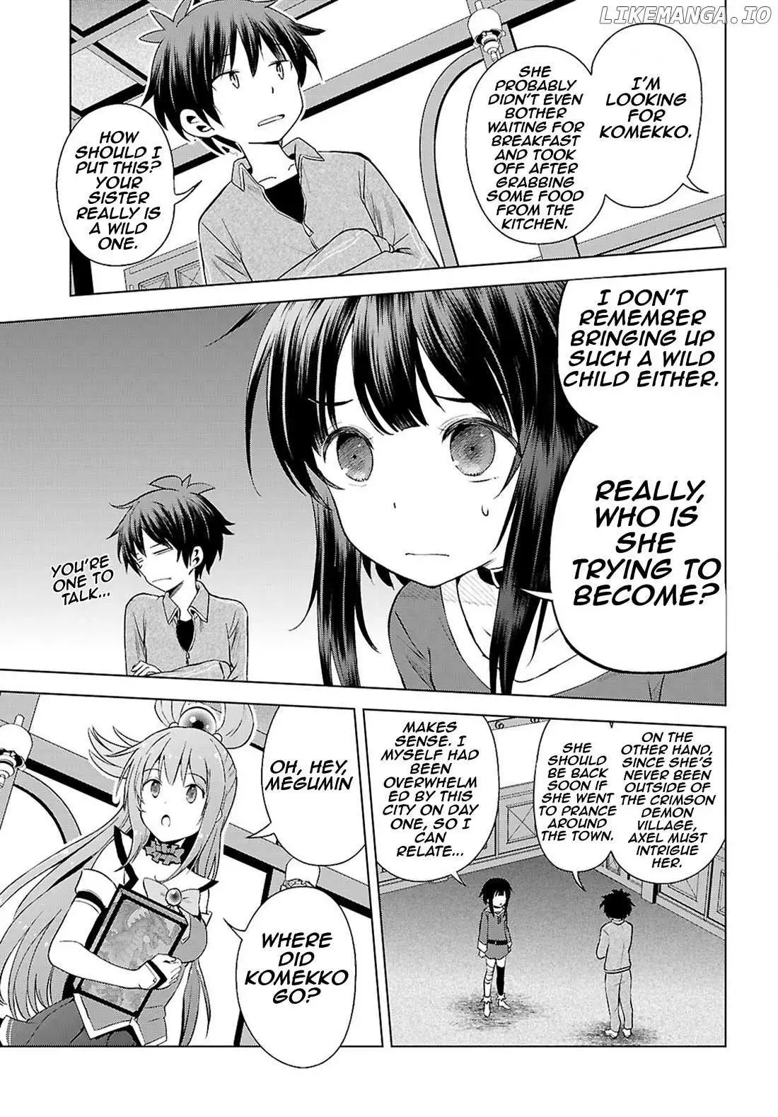 Kono Subarashii Sekai ni Shukufuku o! Chapter 129 page 13