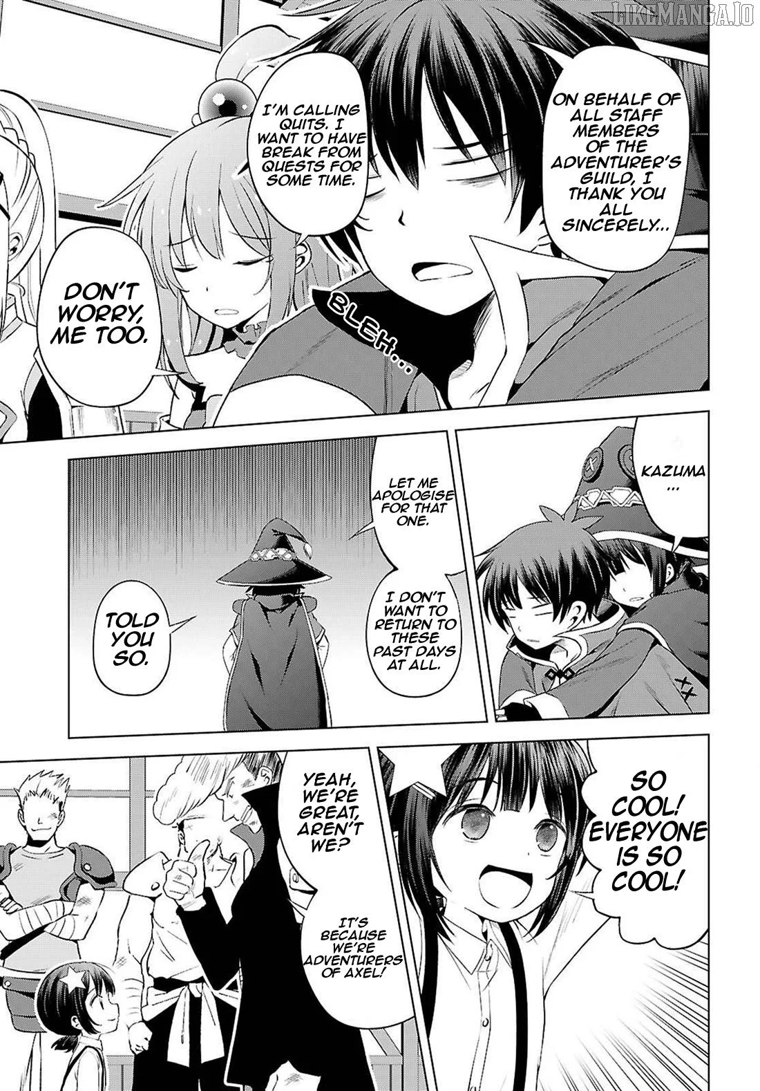 Kono Subarashii Sekai ni Shukufuku o! Chapter 131 page 4
