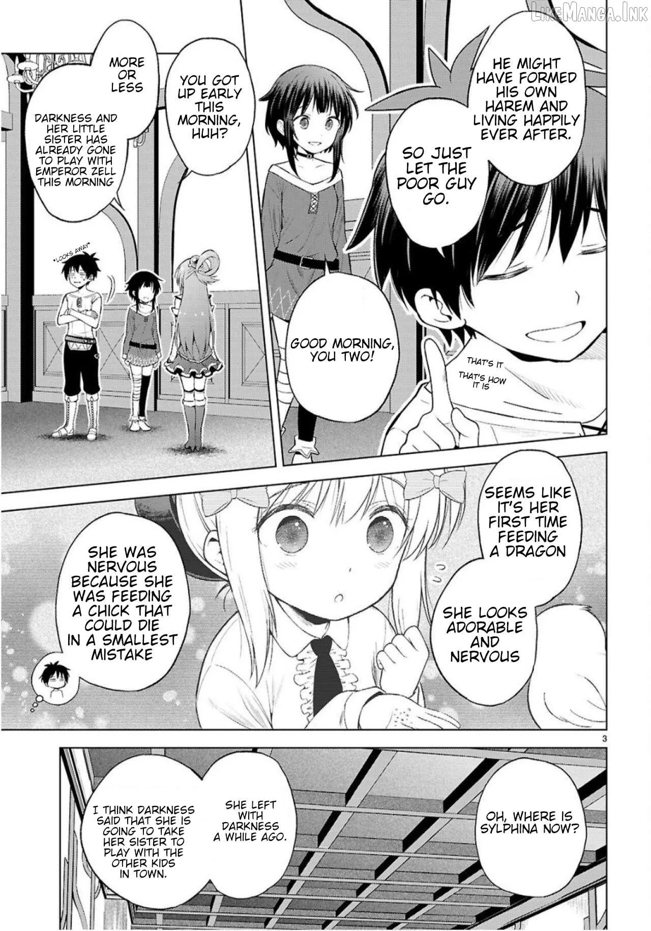 Kono Subarashii Sekai ni Shukufuku o! Chapter 134 page 4