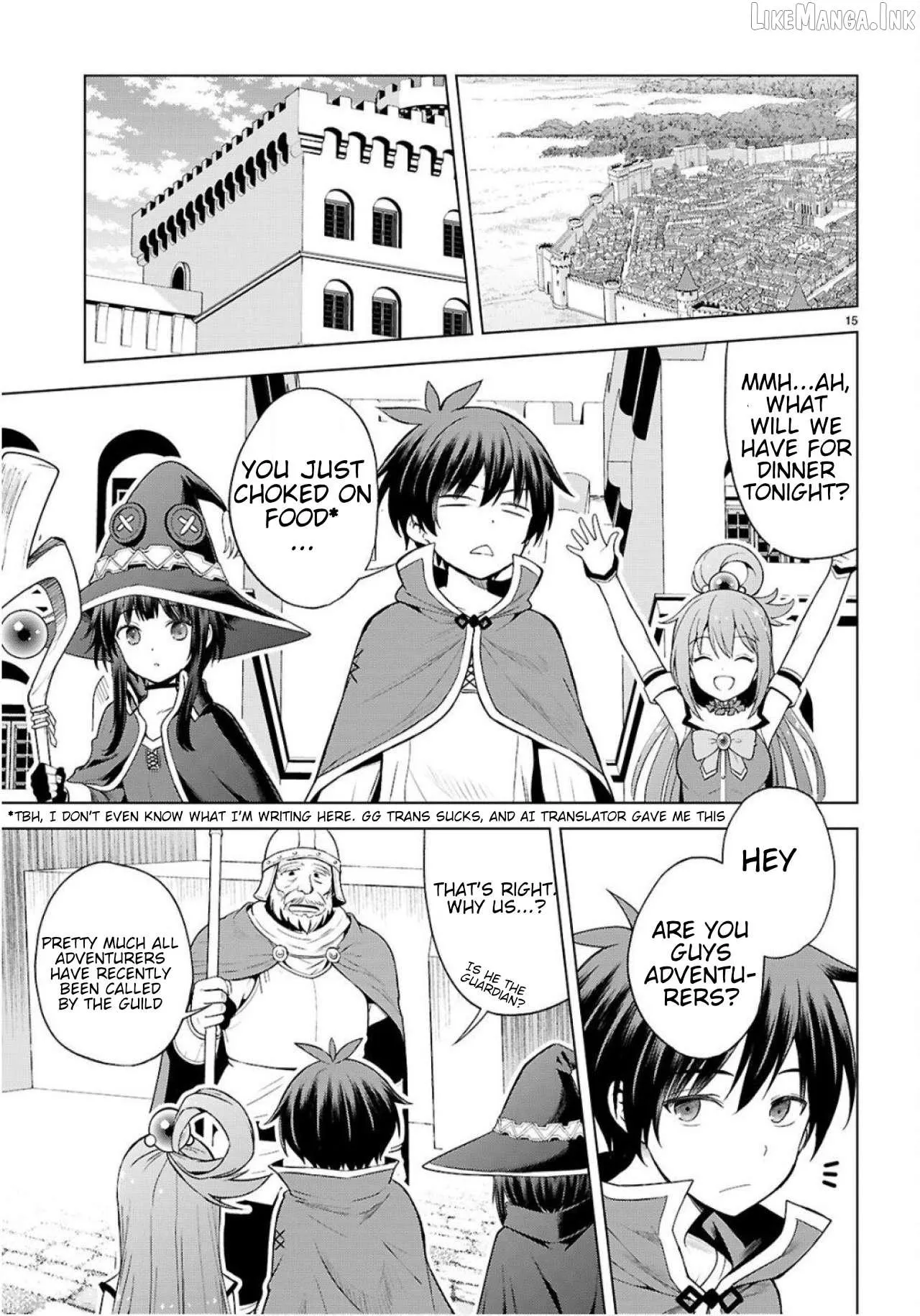 Kono Subarashii Sekai ni Shukufuku o! Chapter 134 page 16