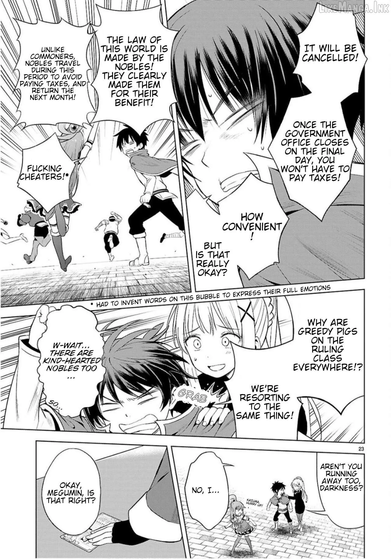 Kono Subarashii Sekai ni Shukufuku o! Chapter 134 page 24