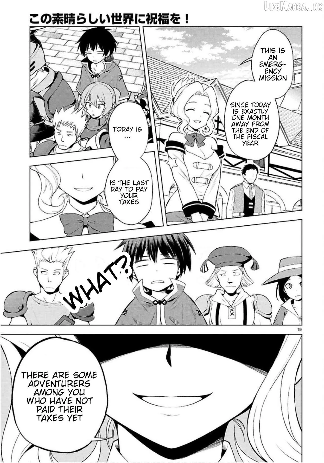 Kono Subarashii Sekai ni Shukufuku o! Chapter 134 page 20