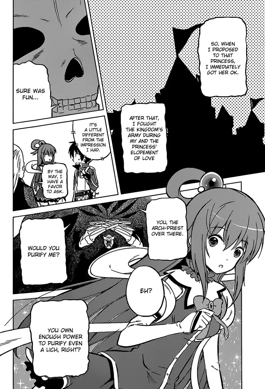 Kono Subarashii Sekai ni Shukufuku o! Chapter 14 page 26