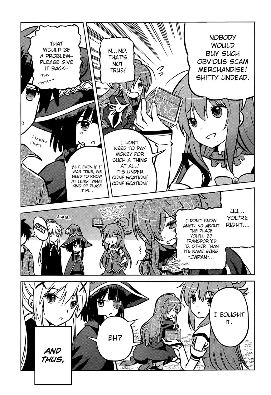 Kono Subarashii Sekai ni Shukufuku o! Chapter 18 page 8