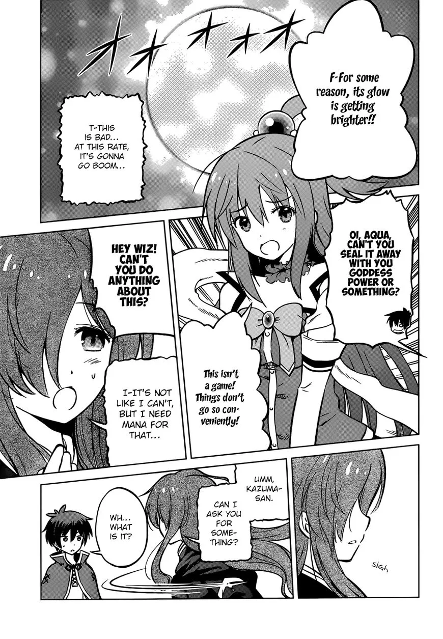 Kono Subarashii Sekai ni Shukufuku o! Chapter 21 page 14