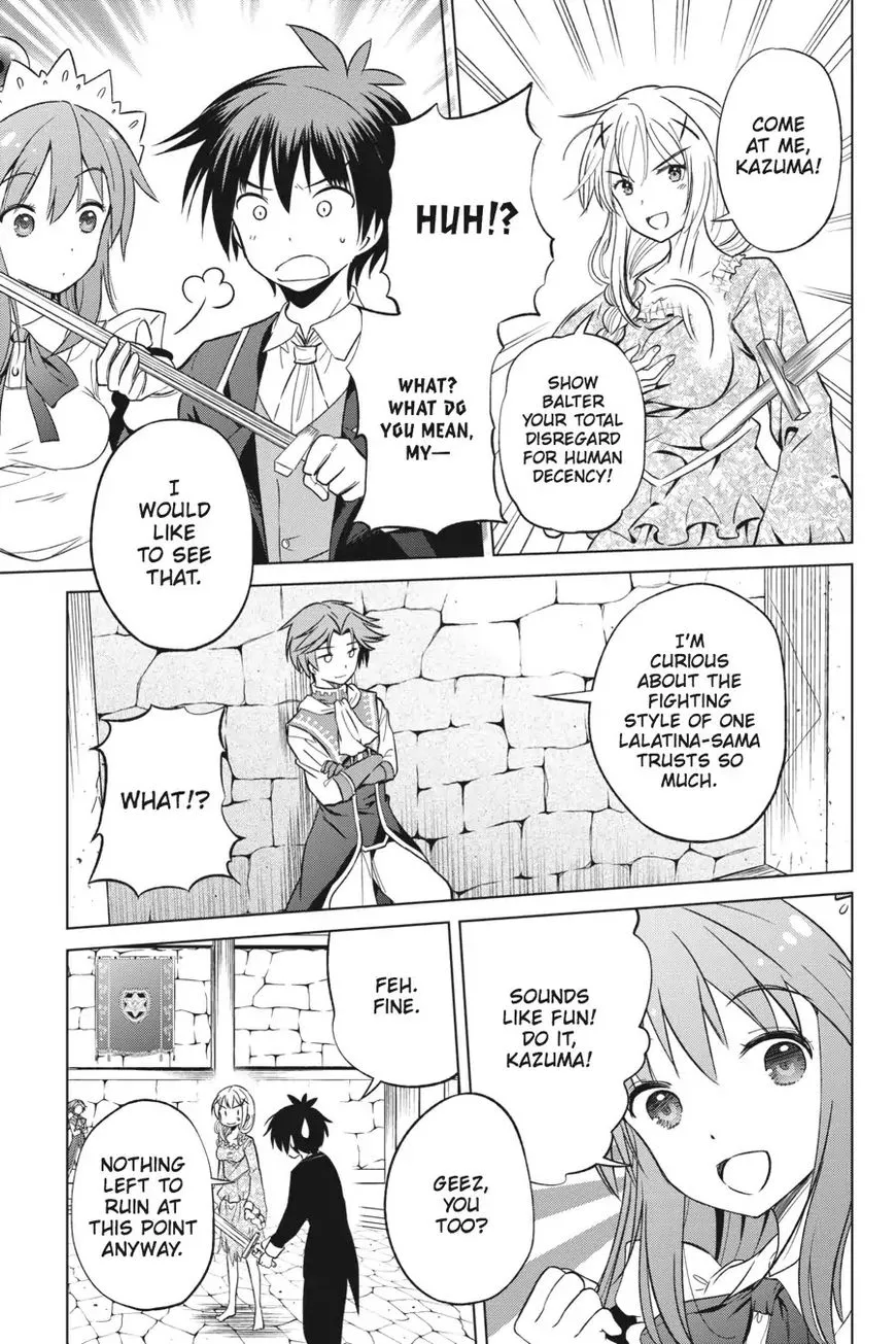 Kono Subarashii Sekai ni Shukufuku o! Chapter 28 page 9