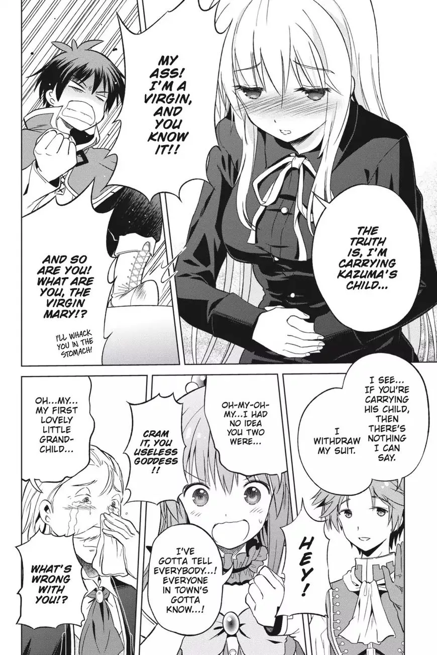 Kono Subarashii Sekai ni Shukufuku o! Chapter 28 page 22