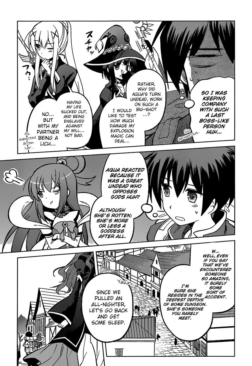 Kono Subarashii Sekai ni Shukufuku o! Chapter 3 page 29