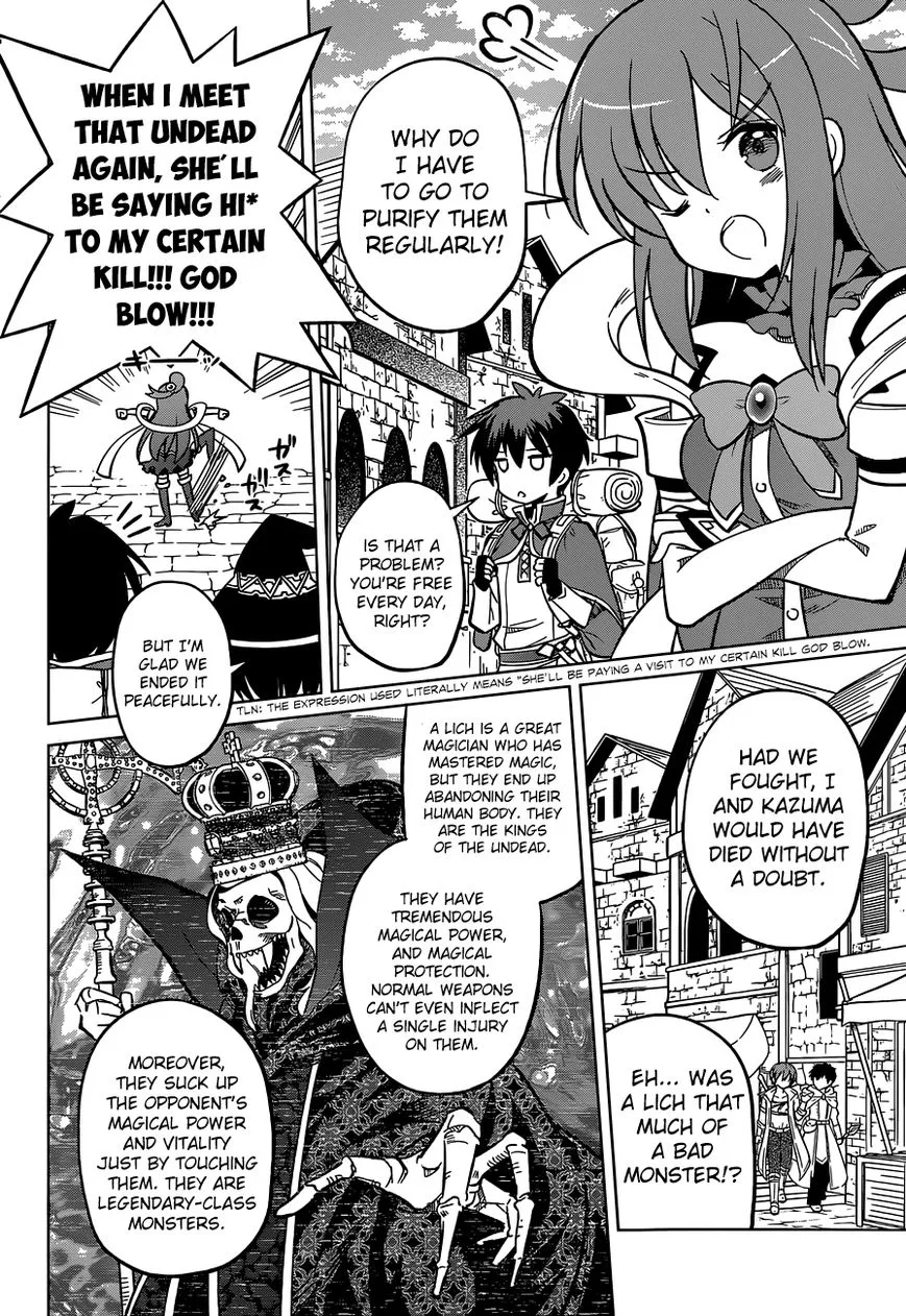 Kono Subarashii Sekai ni Shukufuku o! Chapter 3 page 28