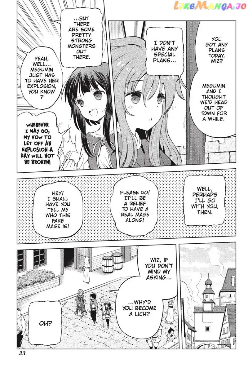 Kono Subarashii Sekai ni Shukufuku o! Chapter 38 page 7