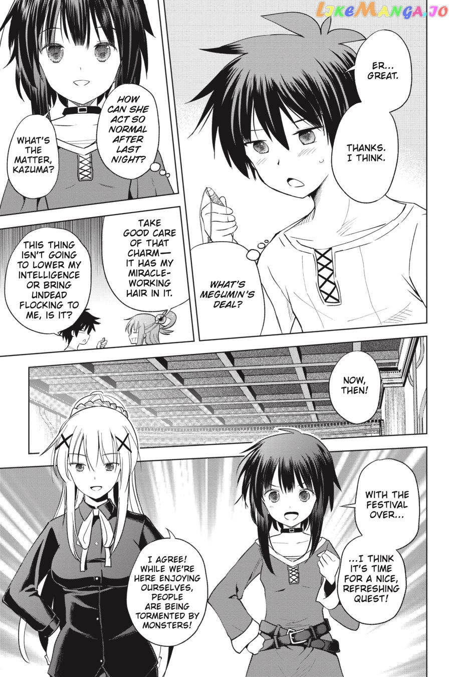 Kono Subarashii Sekai ni Shukufuku o! Chapter 92 page 5