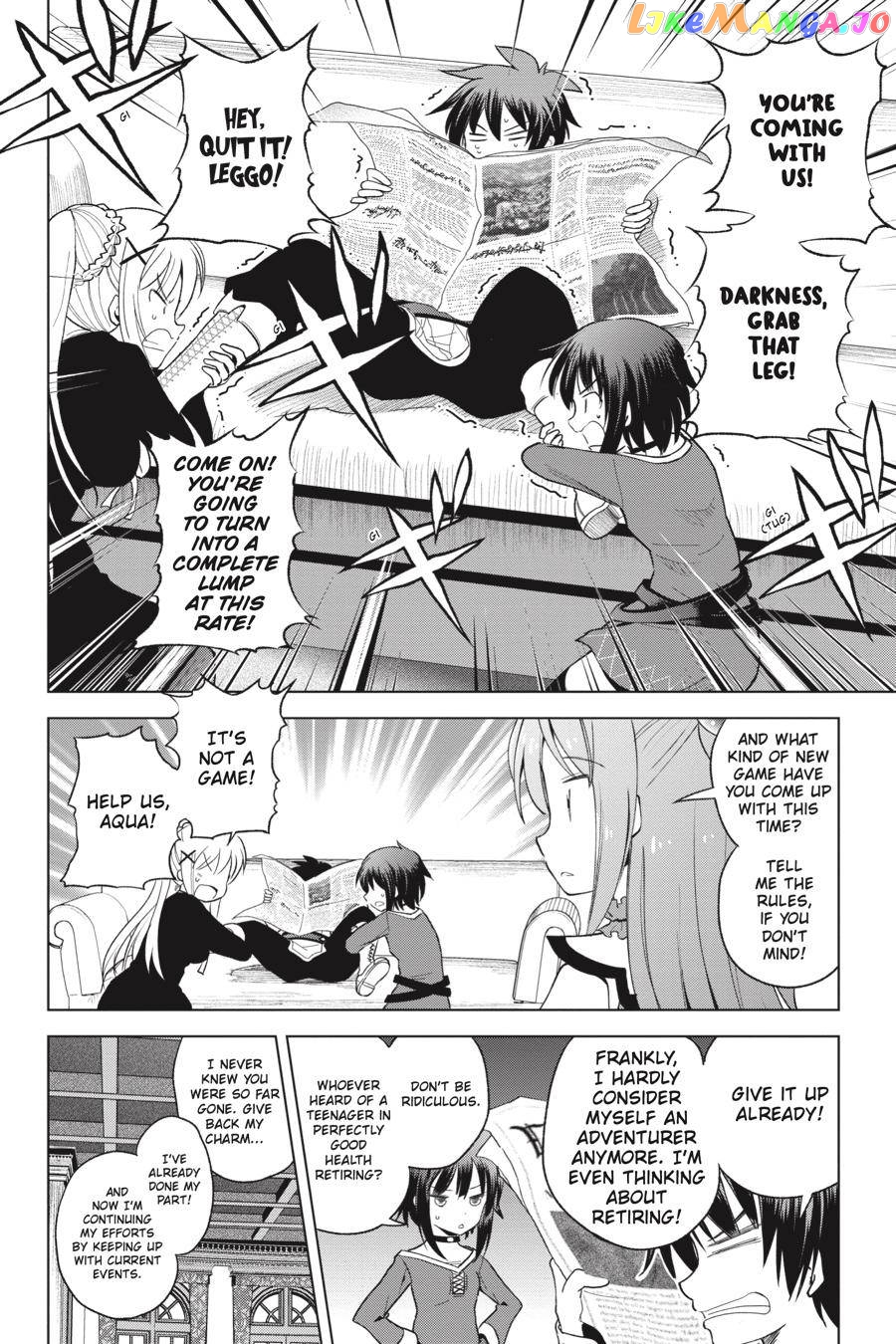 Kono Subarashii Sekai ni Shukufuku o! Chapter 92 page 8