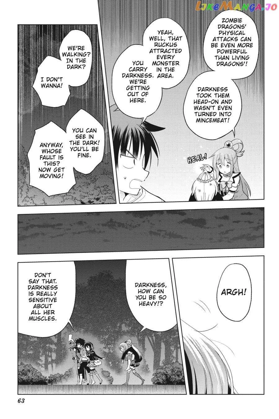 Kono Subarashii Sekai ni Shukufuku o! Chapter 95 page 15