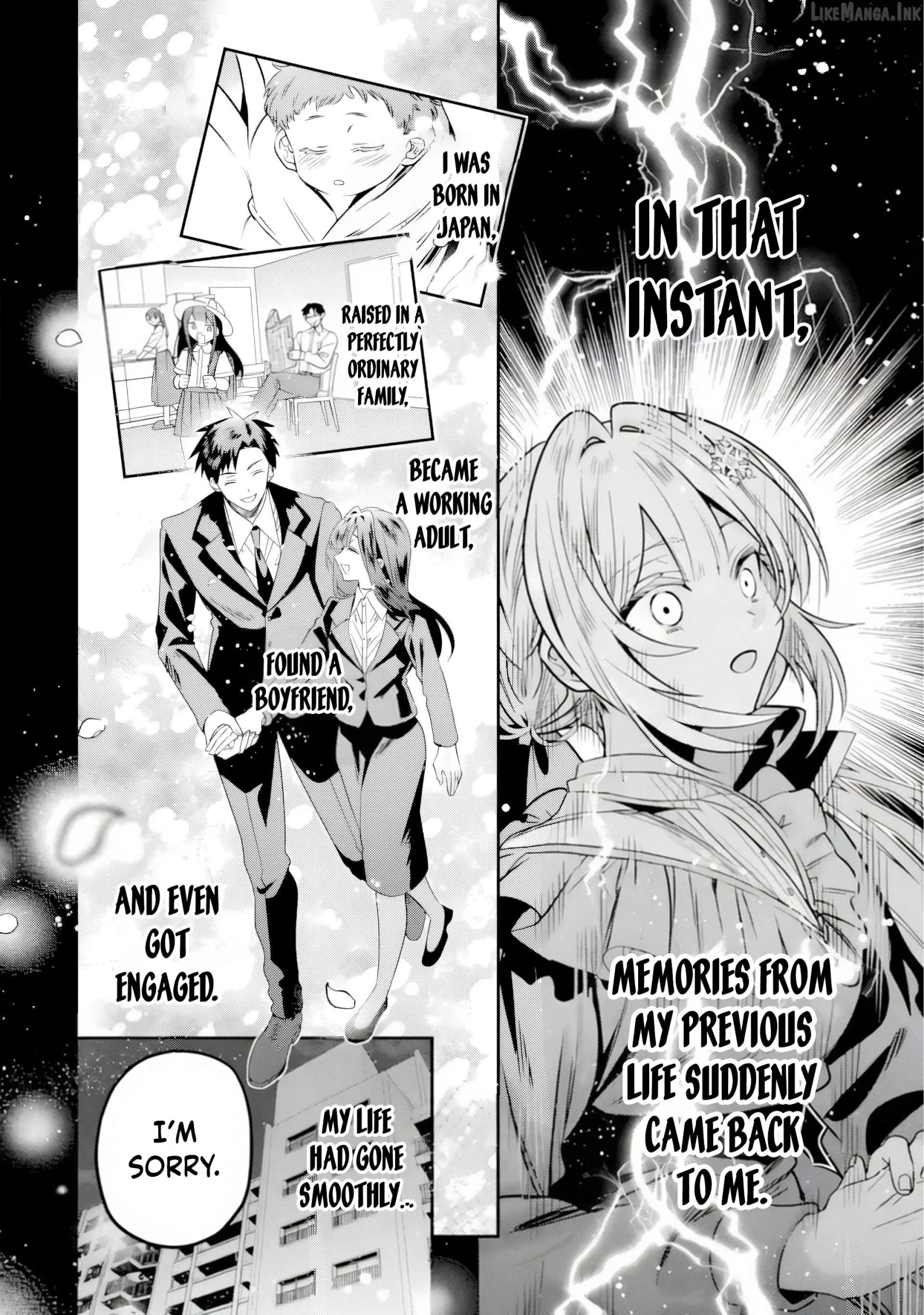 Konyakusha o Sutetara, Tanoshii Mahou Gakkou no Seikatsu ga Matte Imashita! Chapter 1.1 page 7
