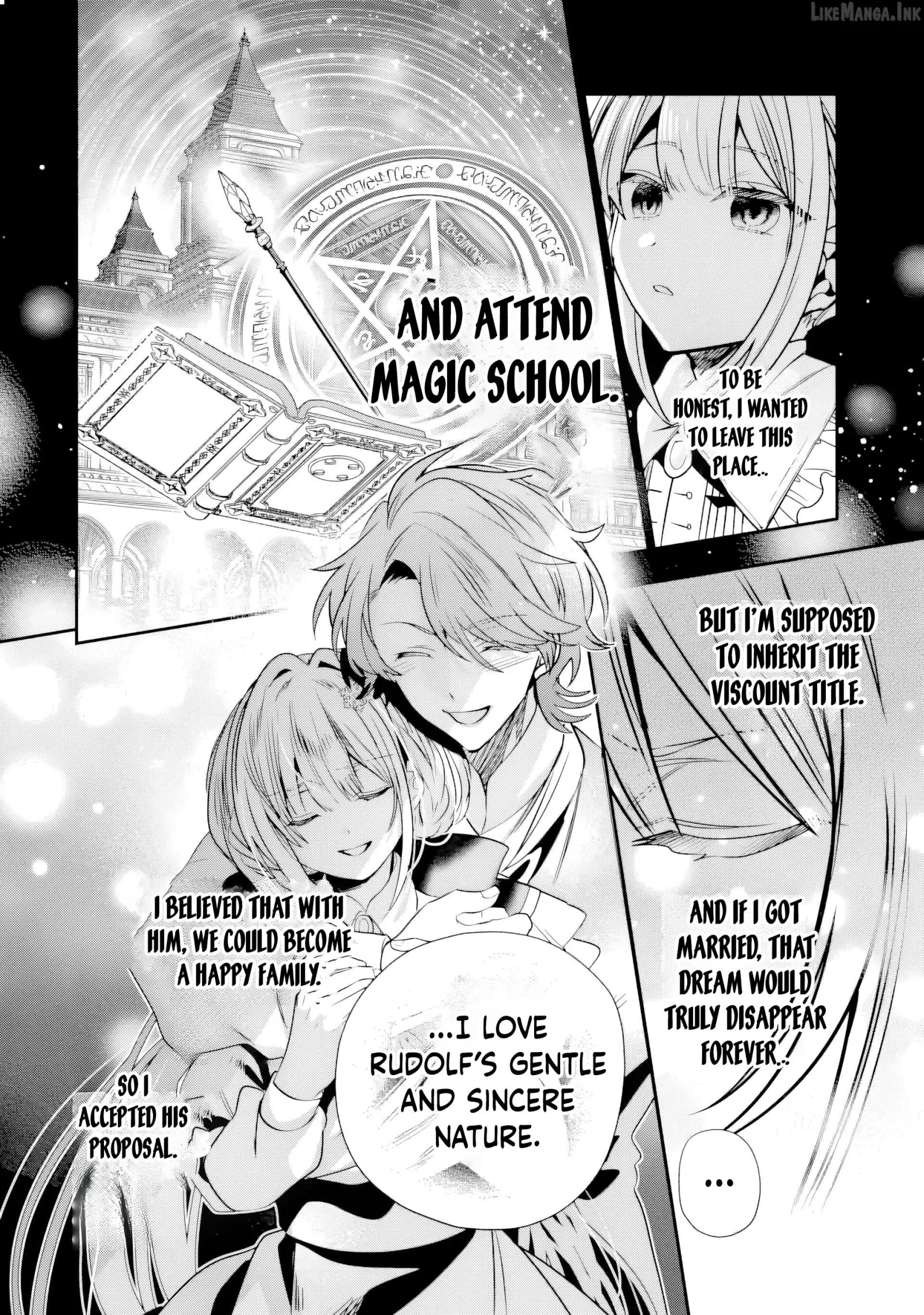 Konyakusha o Sutetara, Tanoshii Mahou Gakkou no Seikatsu ga Matte Imashita! Chapter 1.1 page 15
