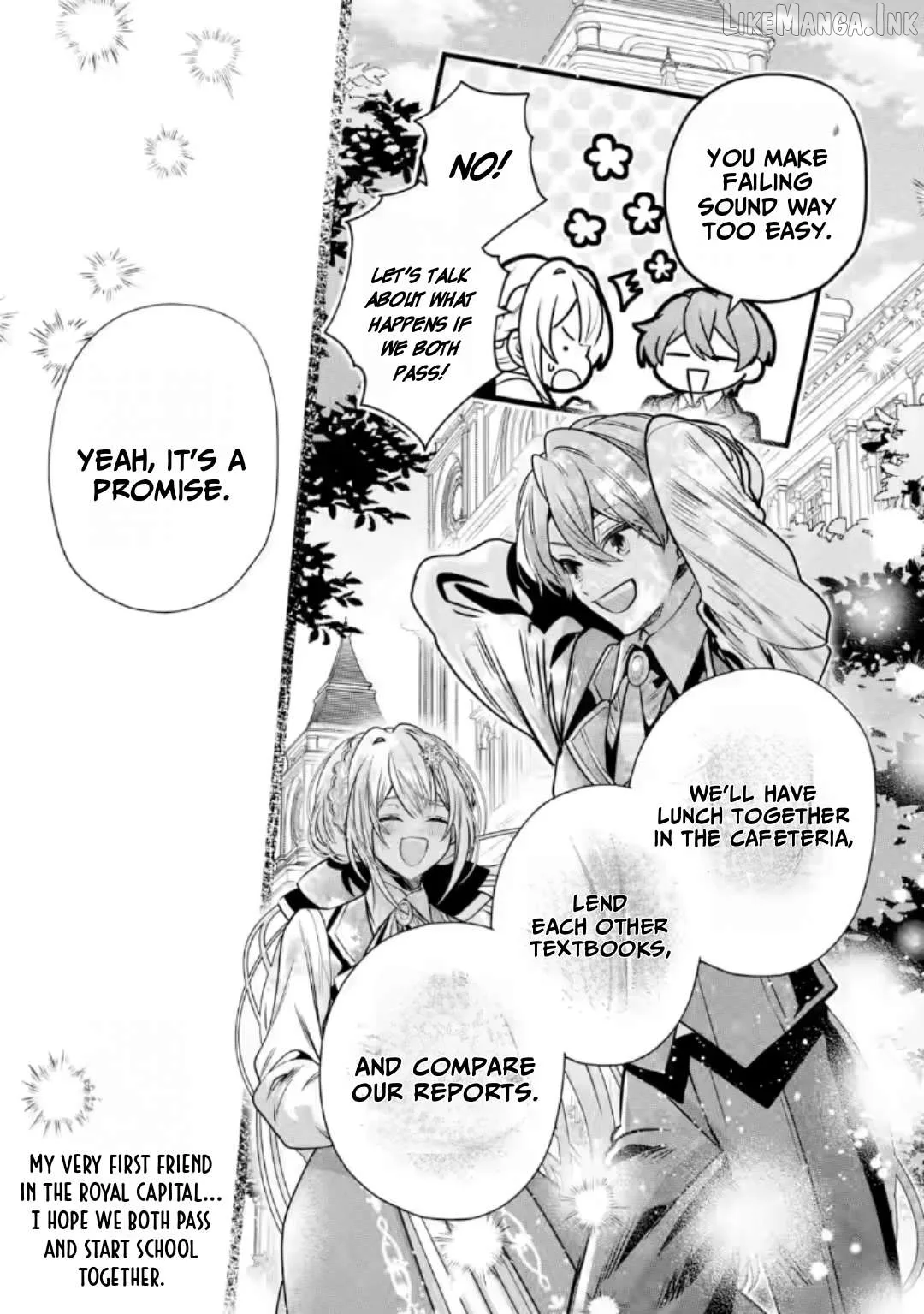 Konyakusha o Sutetara, Tanoshii Mahou Gakkou no Seikatsu ga Matte Imashita! Chapter 2.3 page 3
