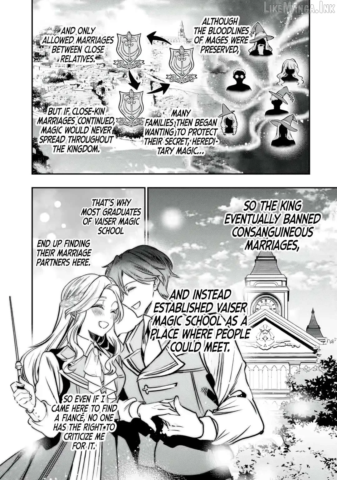Konyakusha o Sutetara, Tanoshii Mahou Gakkou no Seikatsu ga Matte Imashita! Chapter 3 page 32
