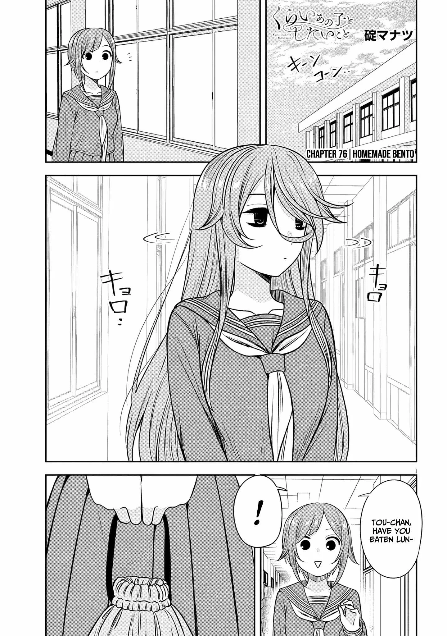 Kurai Anoko to Shitai koto Chapter 76 page 2