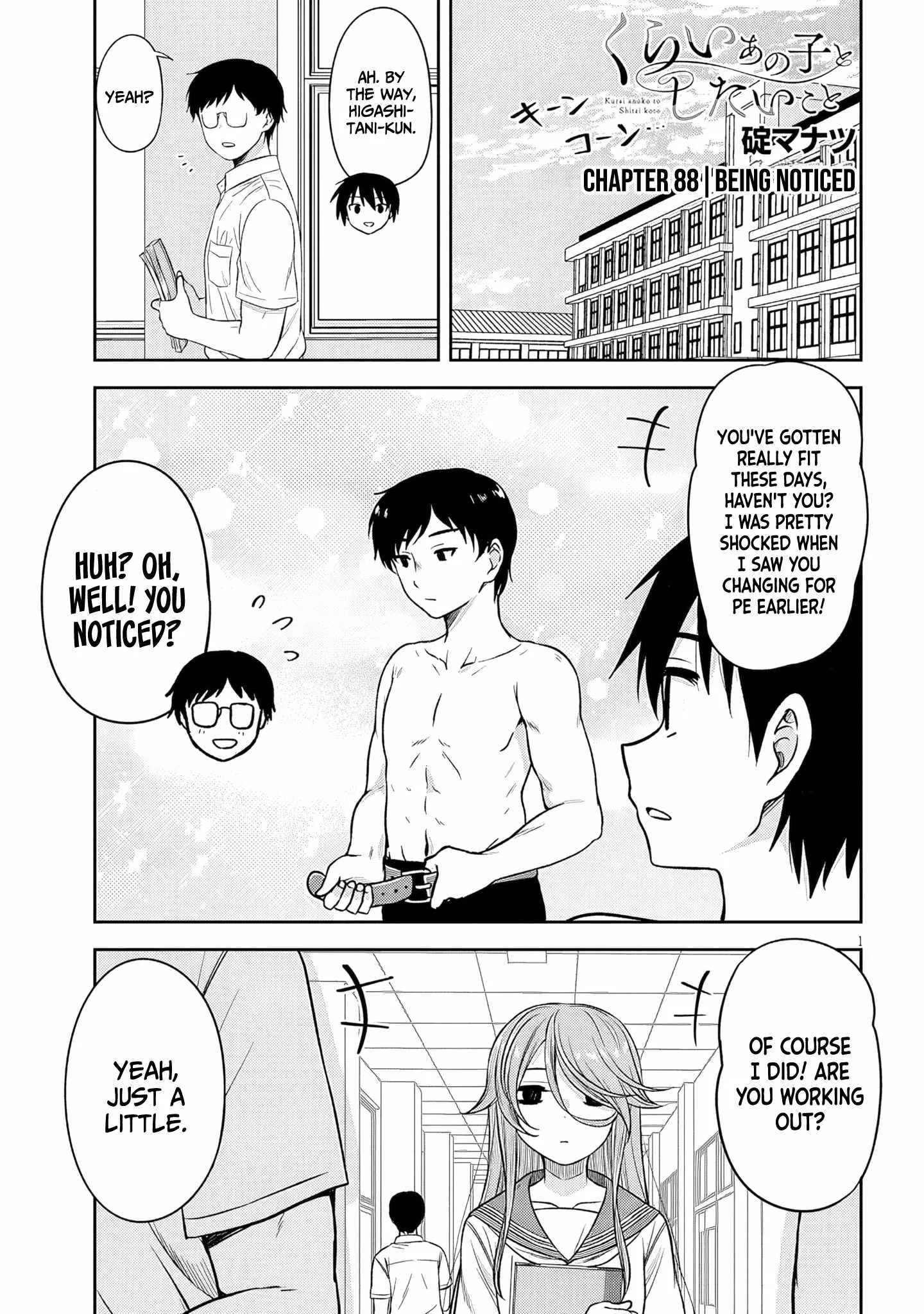 Kurai Anoko to Shitai koto Chapter 88 page 2