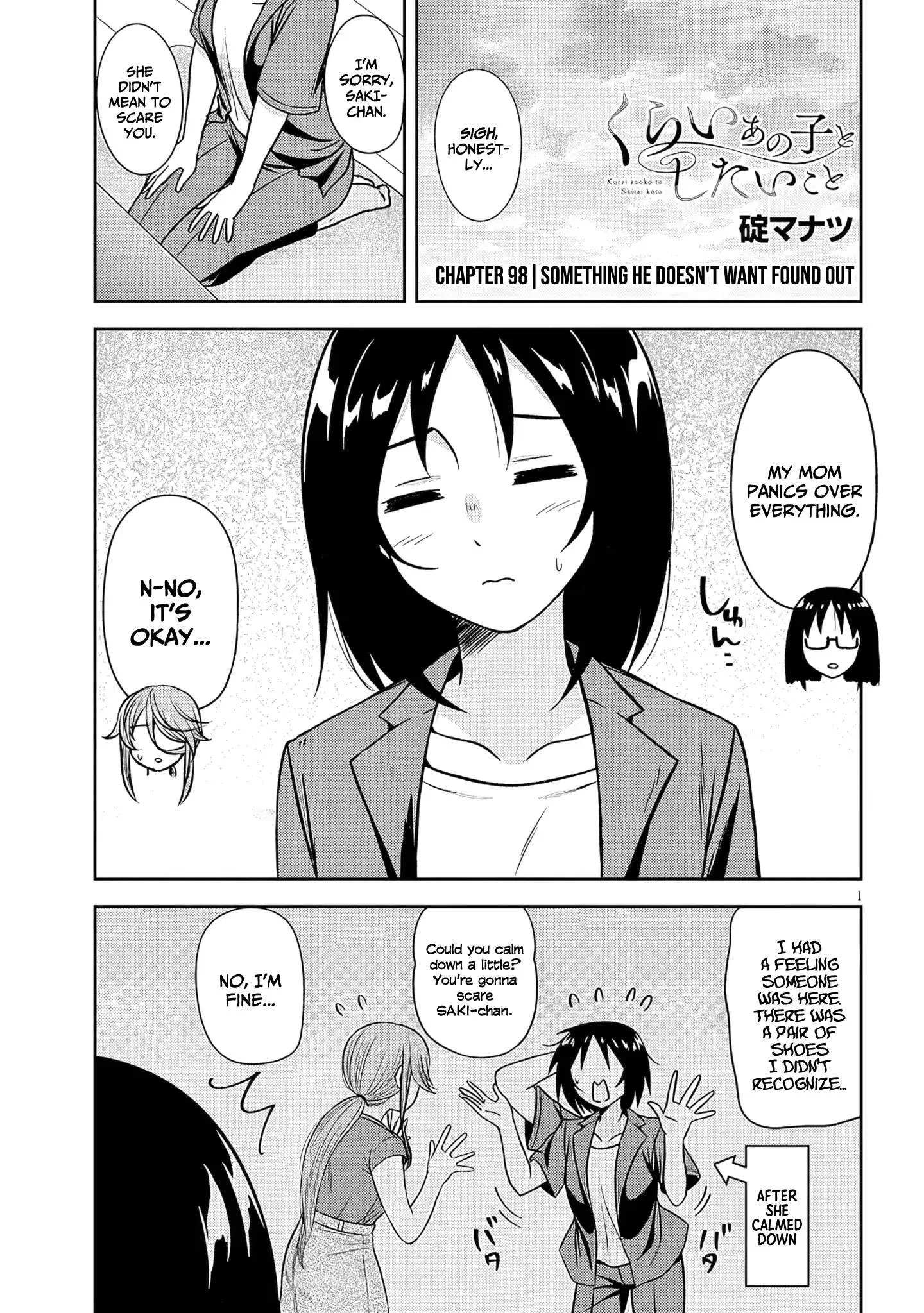 Kurai Anoko to Shitai koto Chapter 98 page 2