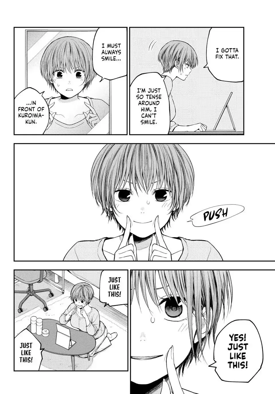 Kuroiwa Medaka ni Watashi no Kawaii ga Tsuujinai Chapter 114 page 4