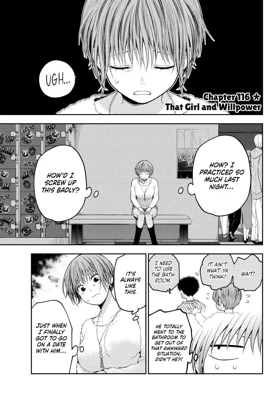 Kuroiwa Medaka ni Watashi no Kawaii ga Tsuujinai Chapter 116 page 1