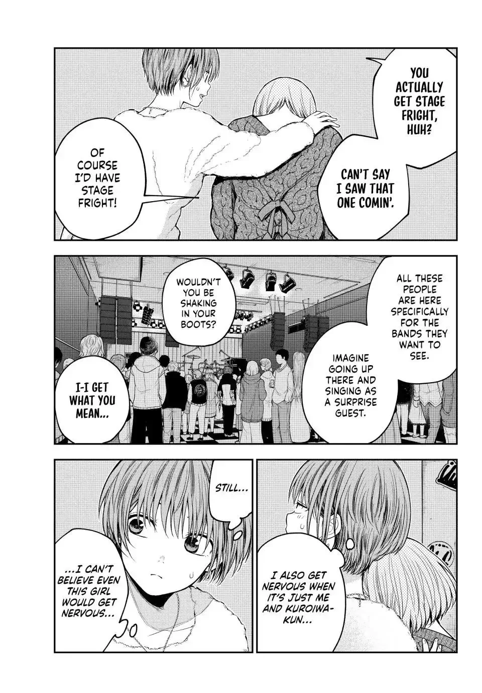Kuroiwa Medaka ni Watashi no Kawaii ga Tsuujinai Chapter 116 page 5