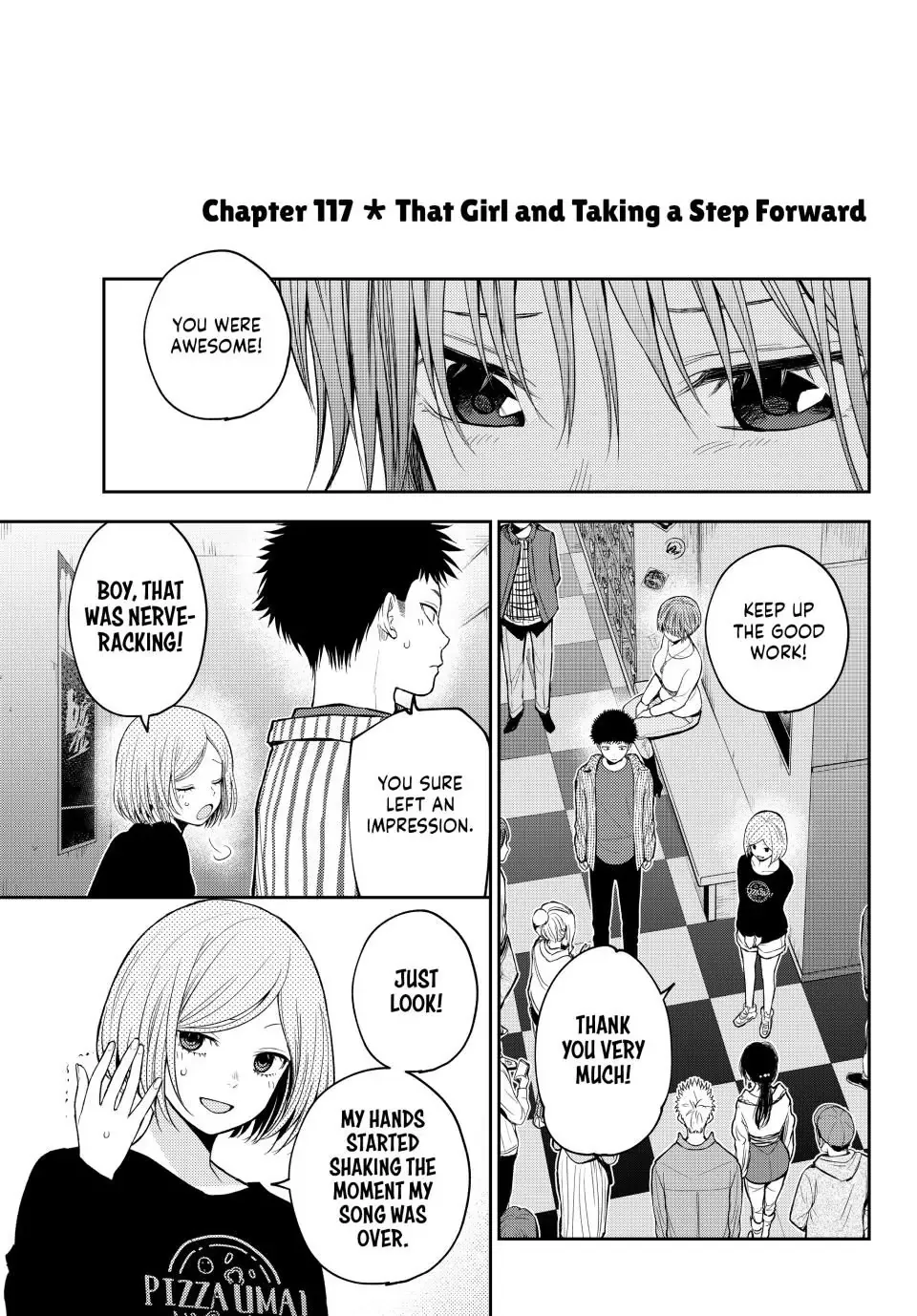 Kuroiwa Medaka ni Watashi no Kawaii ga Tsuujinai Chapter 117 page 2