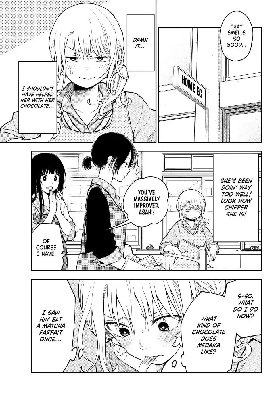 Kuroiwa Medaka ni Watashi no Kawaii ga Tsuujinai Chapter 121 page 3