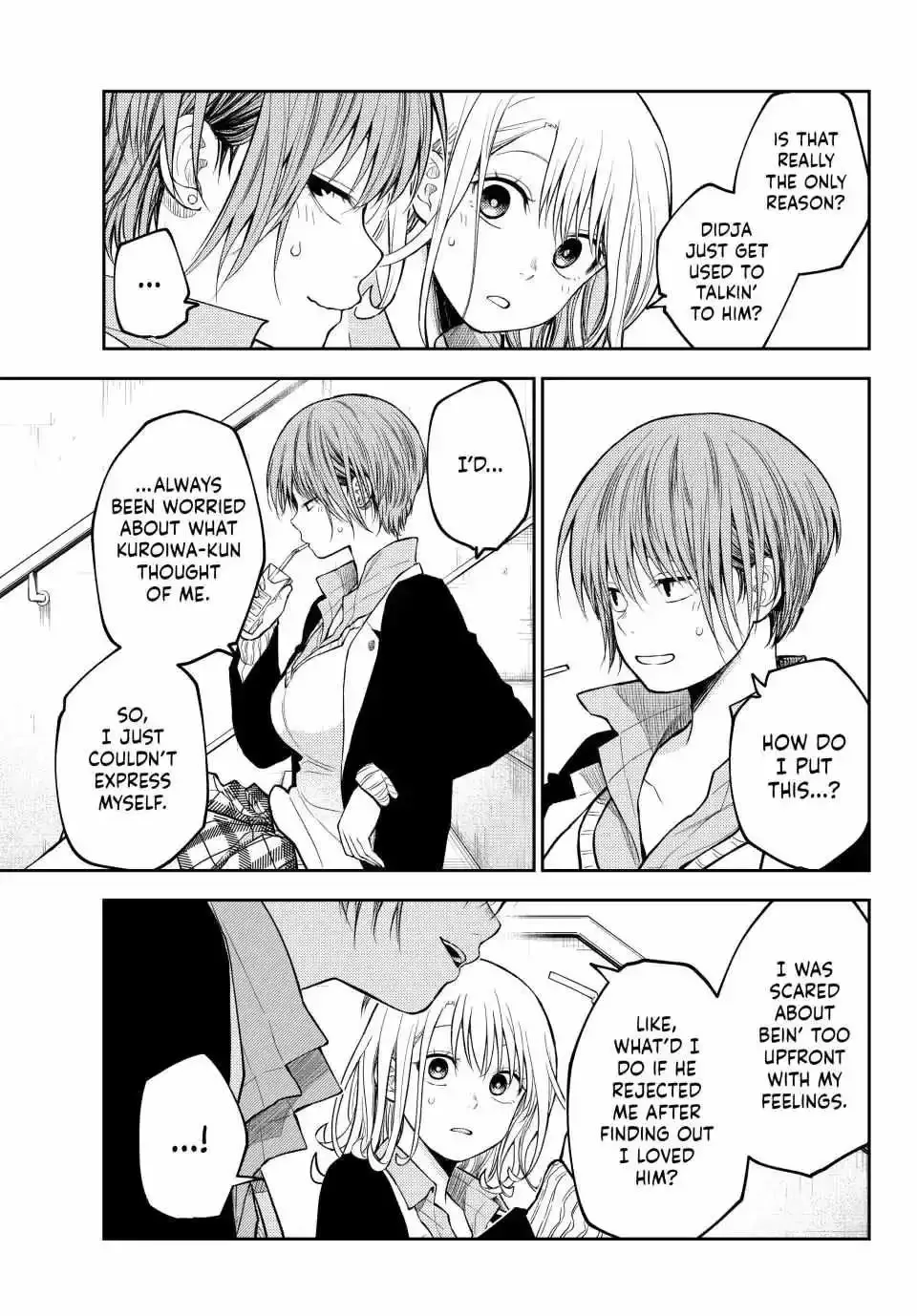 Kuroiwa Medaka ni Watashi no Kawaii ga Tsuujinai Chapter 124 page 5