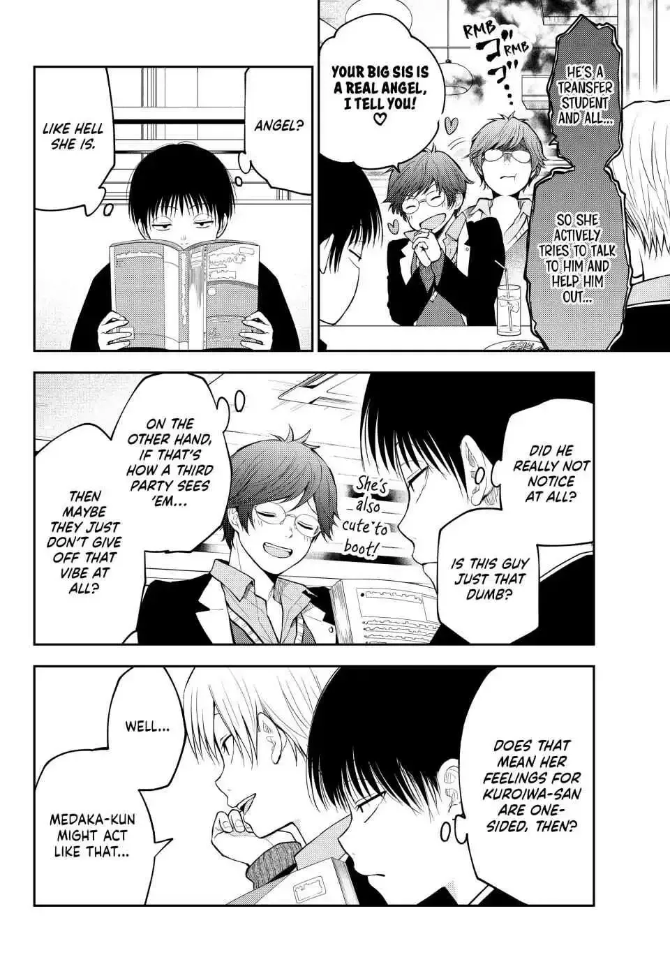 Kuroiwa Medaka ni Watashi no Kawaii ga Tsuujinai Chapter 135 page 12