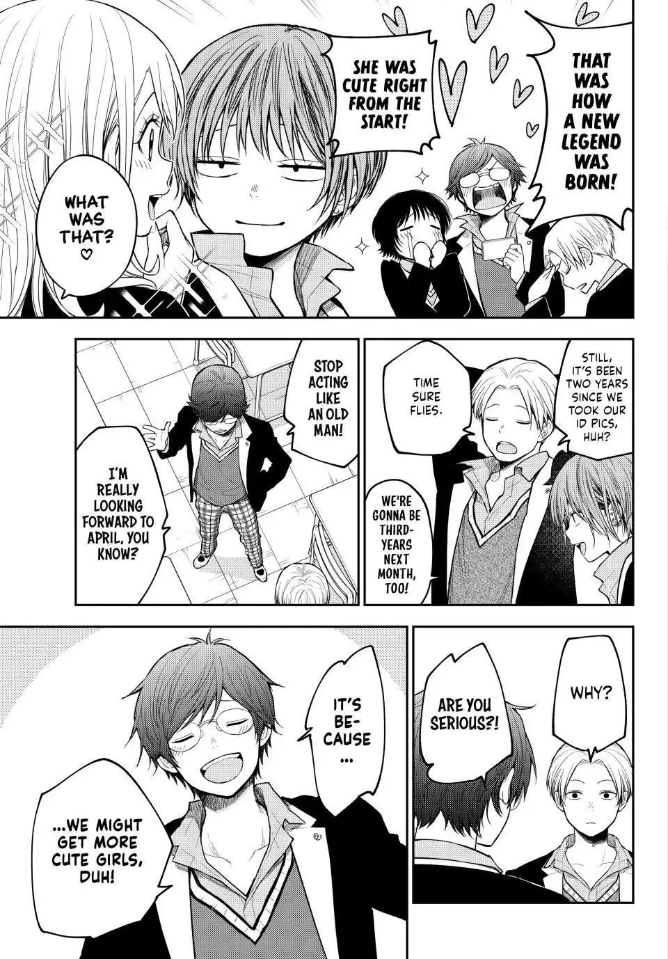 Kuroiwa Medaka ni Watashi no Kawaii ga Tsuujinai Chapter 140 page 7