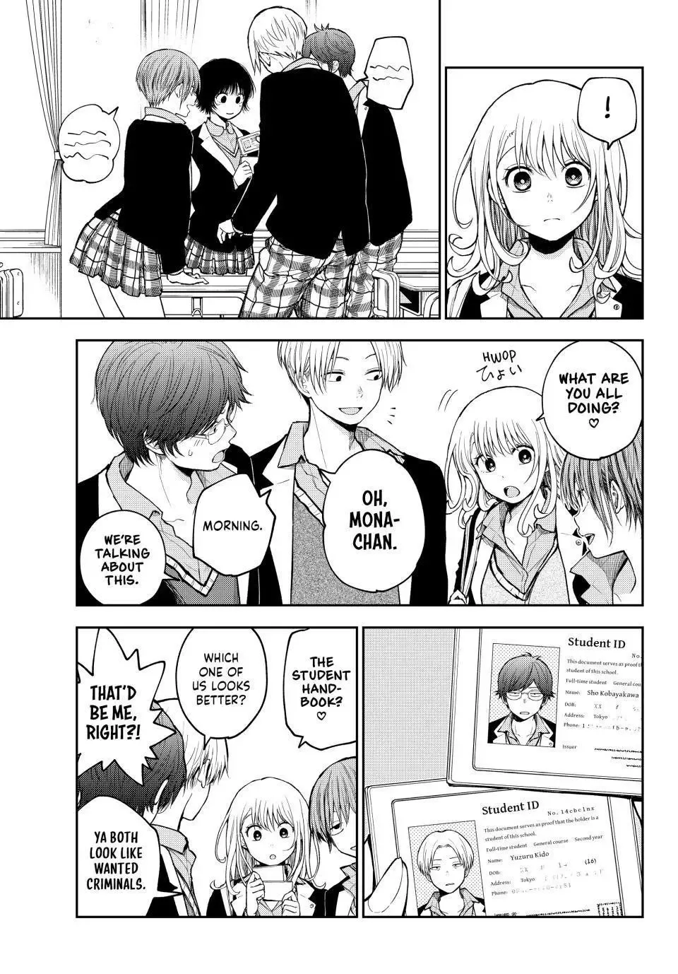 Kuroiwa Medaka ni Watashi no Kawaii ga Tsuujinai Chapter 140 page 3