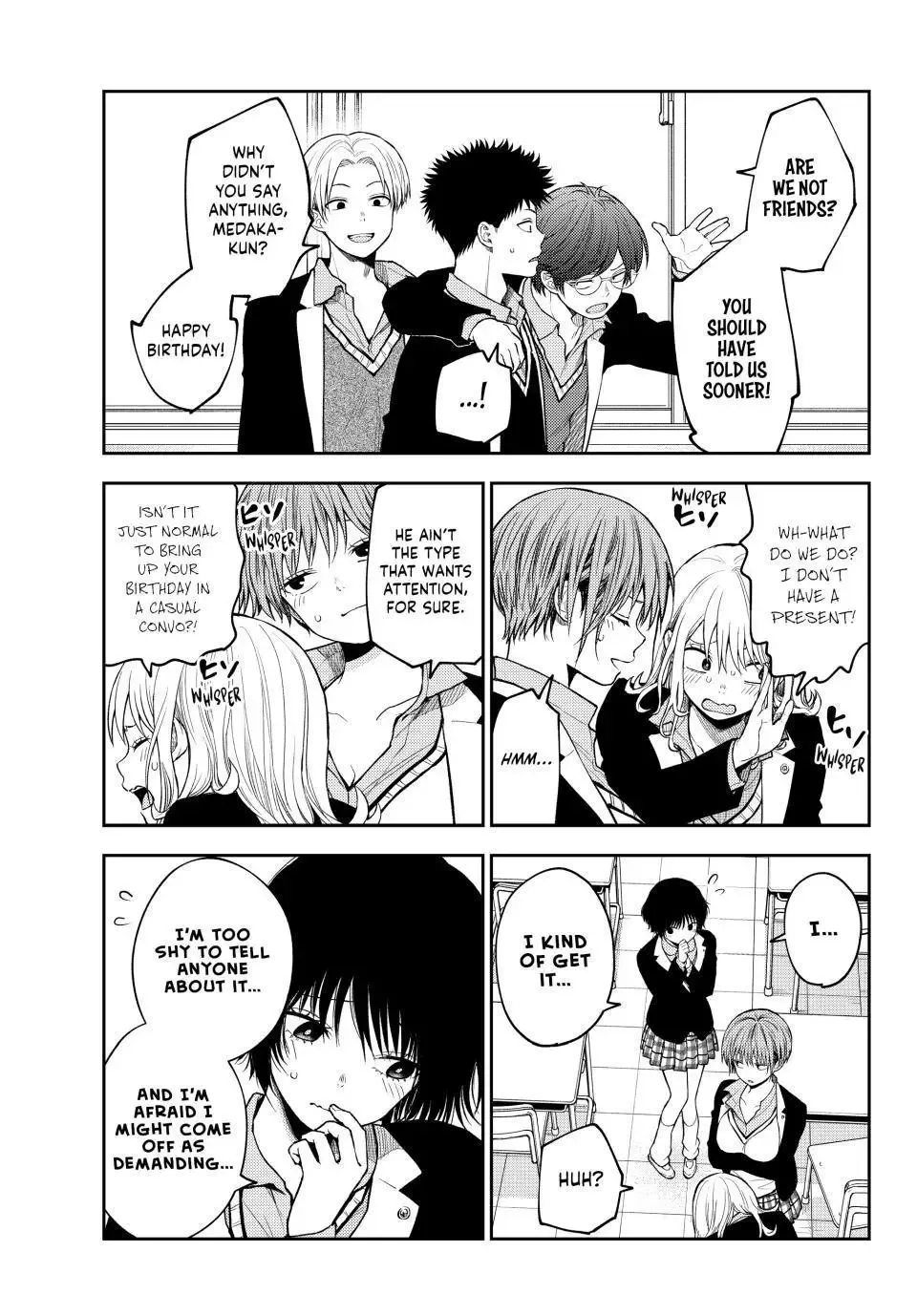 Kuroiwa Medaka ni Watashi no Kawaii ga Tsuujinai Chapter 141 page 5