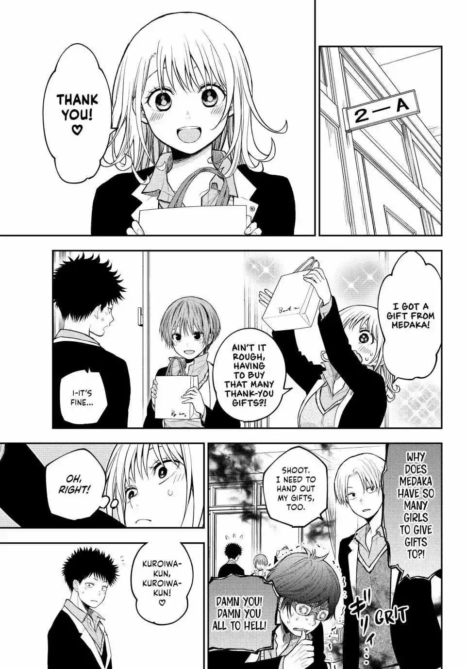 Kuroiwa Medaka ni Watashi no Kawaii ga Tsuujinai Chapter 144 page 7