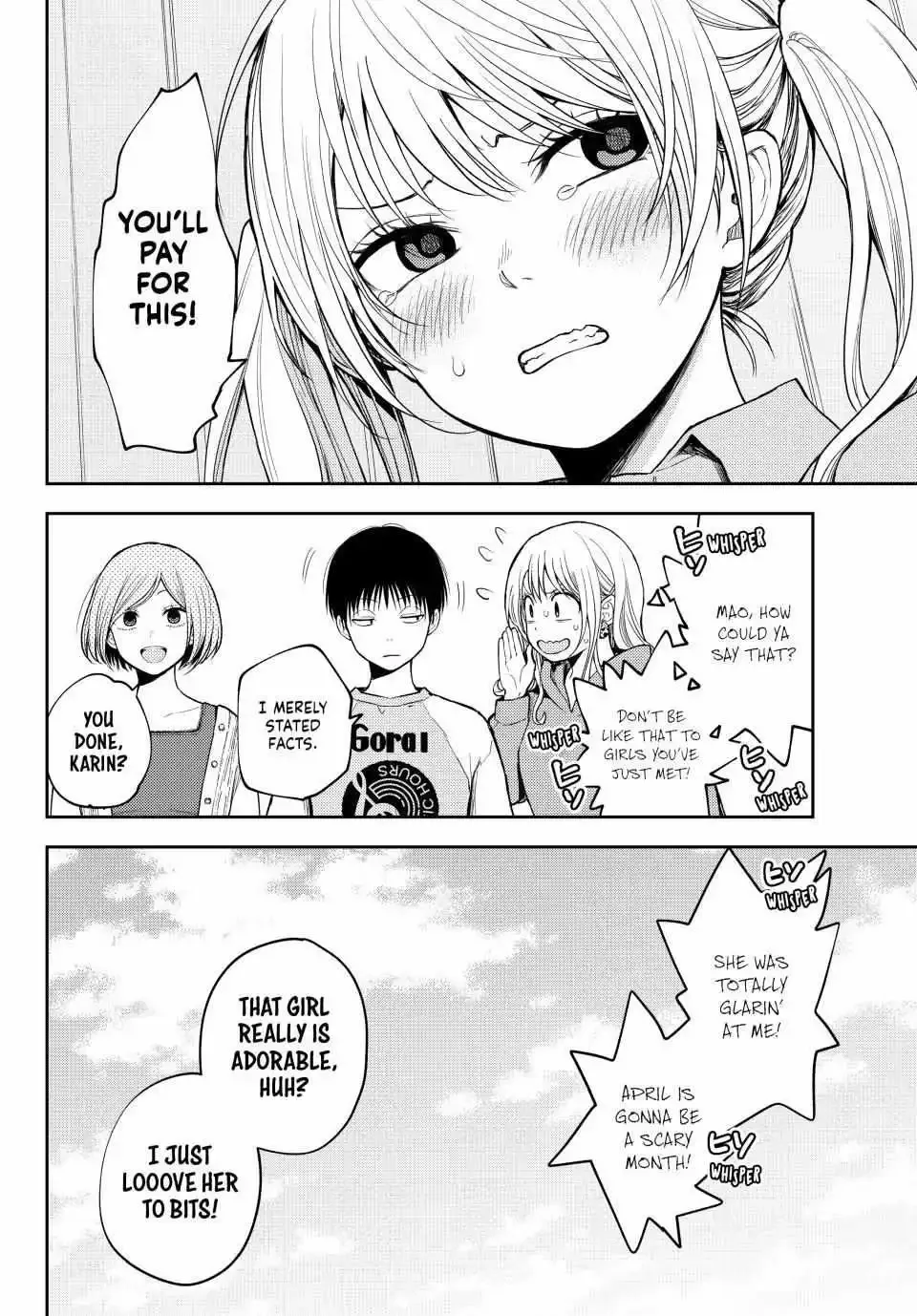 Kuroiwa Medaka ni Watashi no Kawaii ga Tsuujinai Chapter 145 page 14