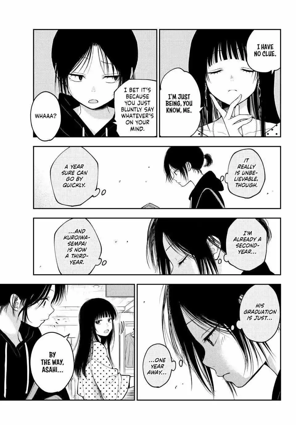 Kuroiwa Medaka ni Watashi no Kawaii ga Tsuujinai Chapter 147 page 3