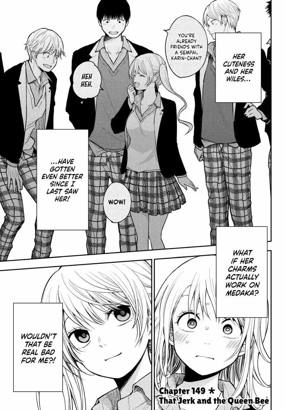 Kuroiwa Medaka ni Watashi no Kawaii ga Tsuujinai Chapter 149 page 2
